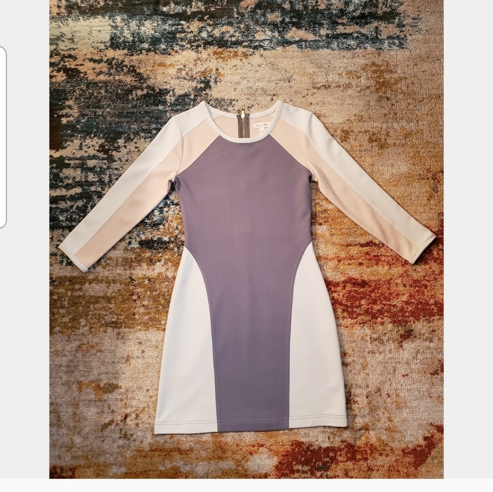 Color Block Mini Dress